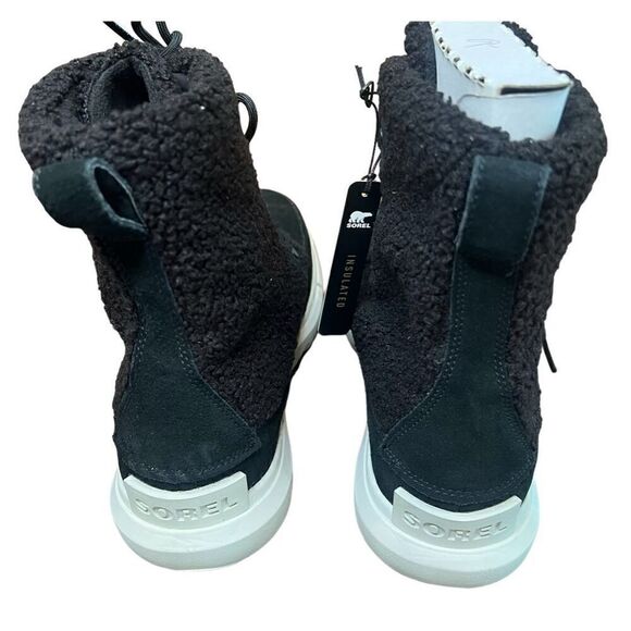 Sorel Explorer II Joan Cozy (Women) - Black/Tea Light NWOB Size 11 - Picture 6 of 7